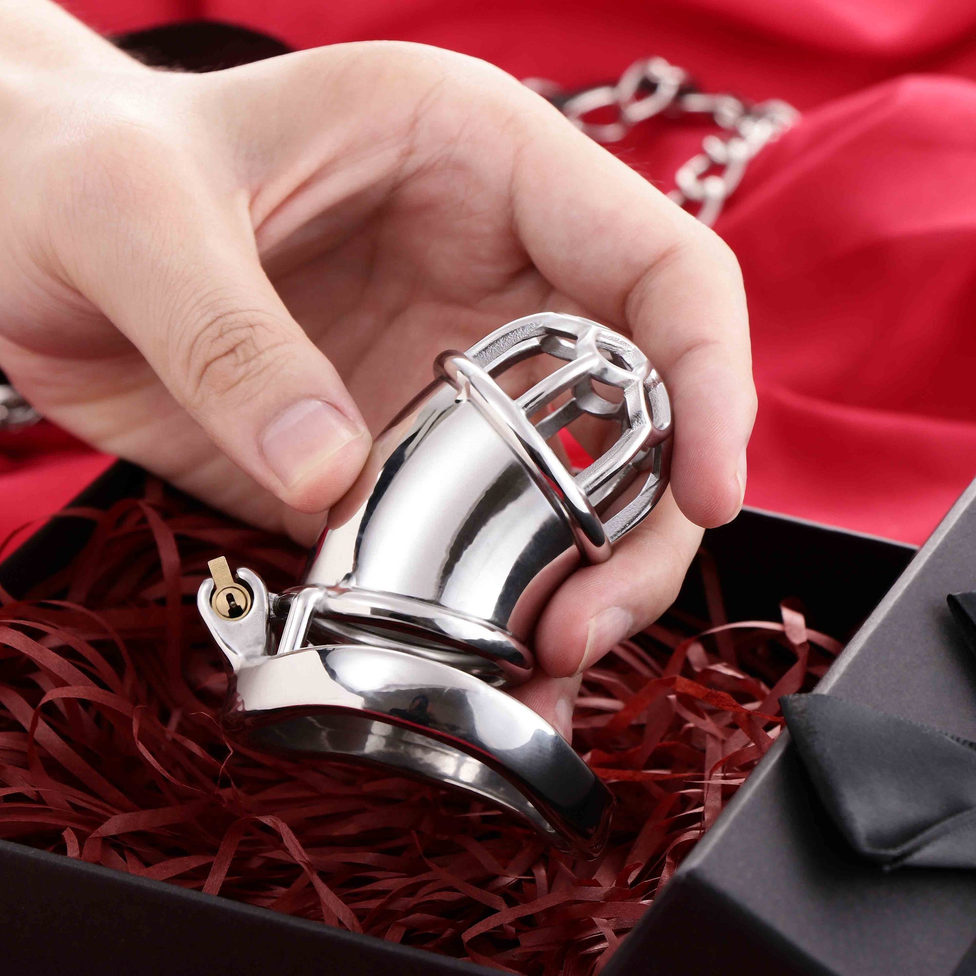 Male Chastity Cage, F3017 - FRRK