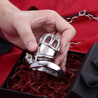 Male Chastity Cage Front Half-Moon Opening, F3094 - FRRK