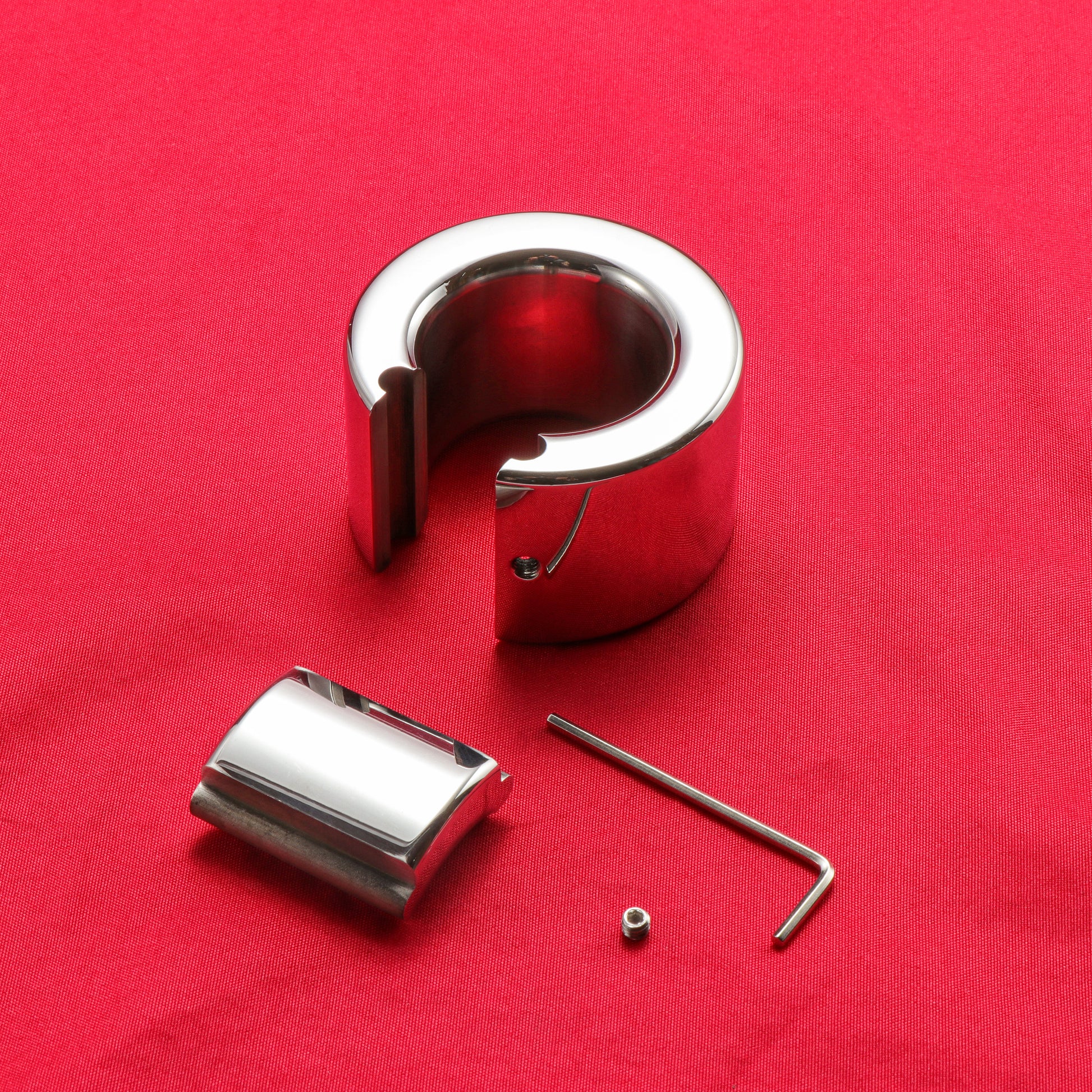 Stainless Steel Metal Ball Stretcher Lock Ring, F3154 - FRRK