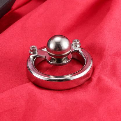 Inverted Negative Ball Flat Chastity Cage, F3164 - FRRK