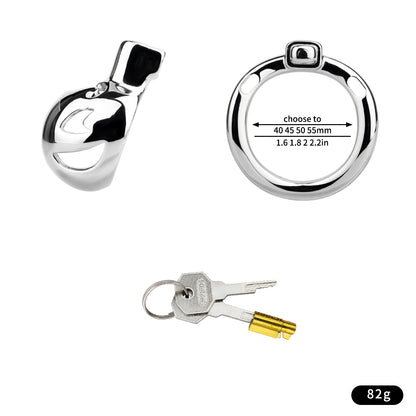 Aluminum Alloy Clown Chastity Cage