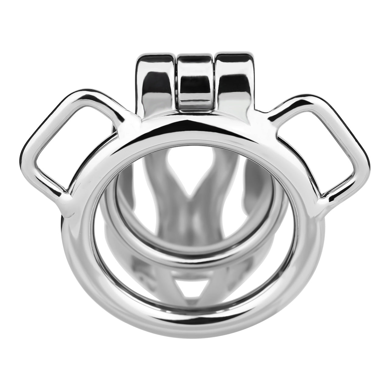 Cobra Series Mamba Chastity Cage | F312A Large Size - Silver