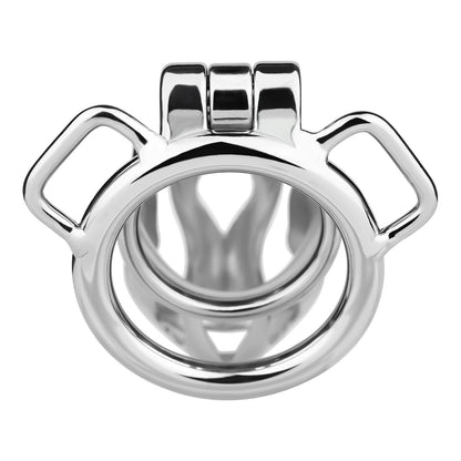 Cobra Series Mamba Chastity Cage | F312A Large Size - Silver