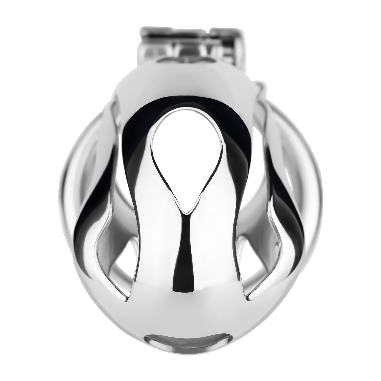 Cobra Series Mamba Chastity Cage | F312A Large Size - Silver