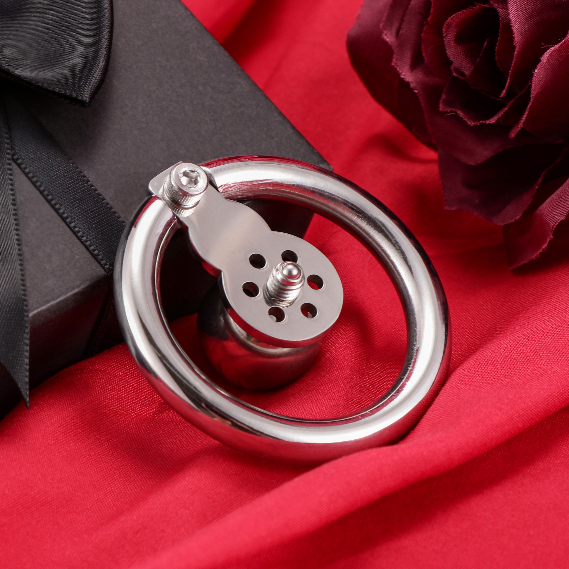 Negative Ball Flat Chastity Cage, F3110 - FRRK