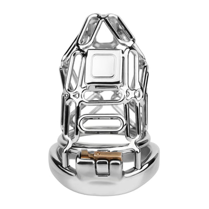 Topology Square Chastity Cage - Large Size | F318A