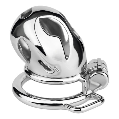 Cobra Series Mamba Chastity Cage | F312A Small Size - Silver
