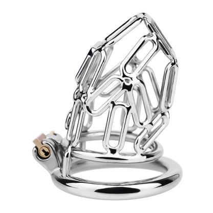 Topology Square Chastity Cage - Large Size | F318A