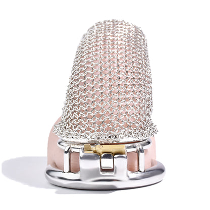 Standard Metal Mesh Chastity Cage, F3196 - FRRK