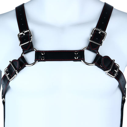 PU Leather Bondage Harness For Chastity Cage | PU11