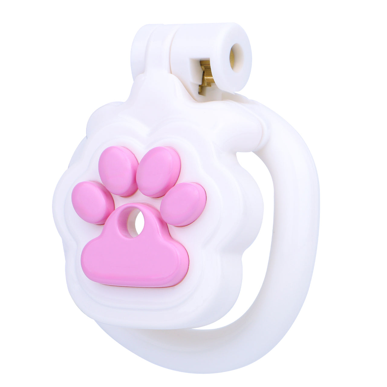 Kawaii Cat Paw Flat Chastity Cage
