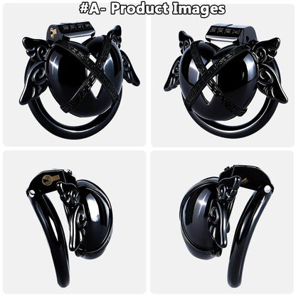 Dark Angel Chastity Cage | F305A