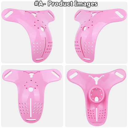 ABS Resin Wearable Chastity Plate | AS751