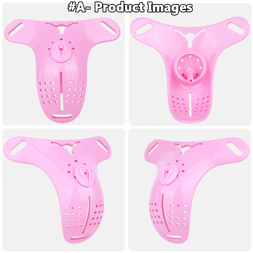 ABS Resin Wearable Chastity Plate | AS751