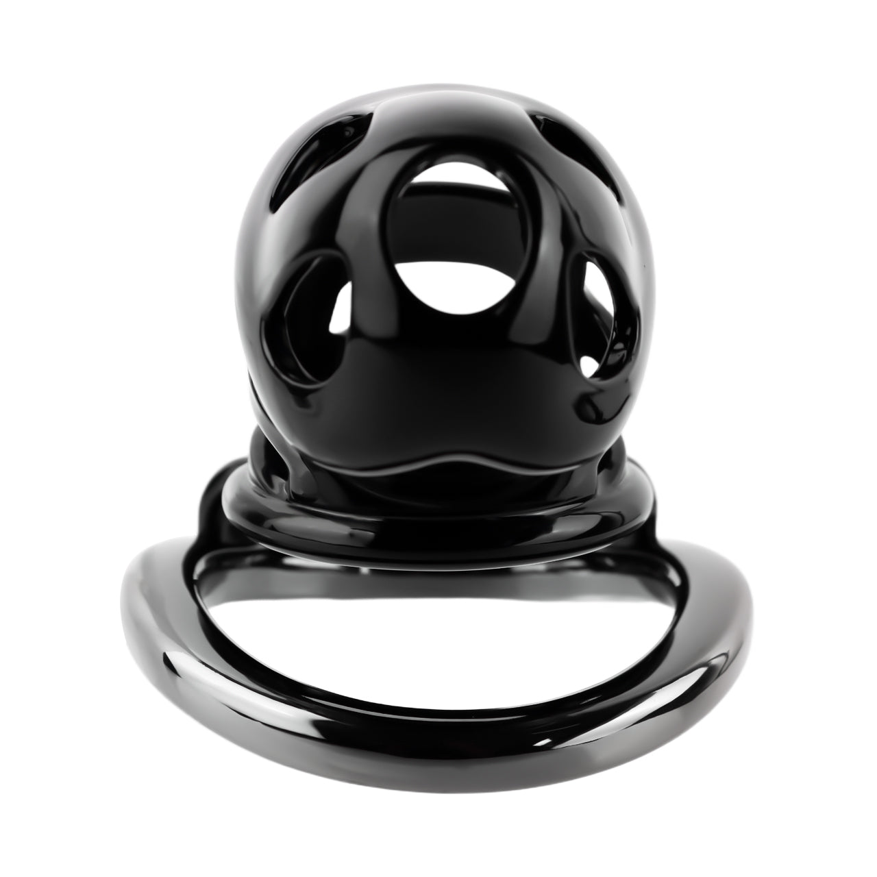 ABS & Aluminum Alloy Chastity Cage - Large Size