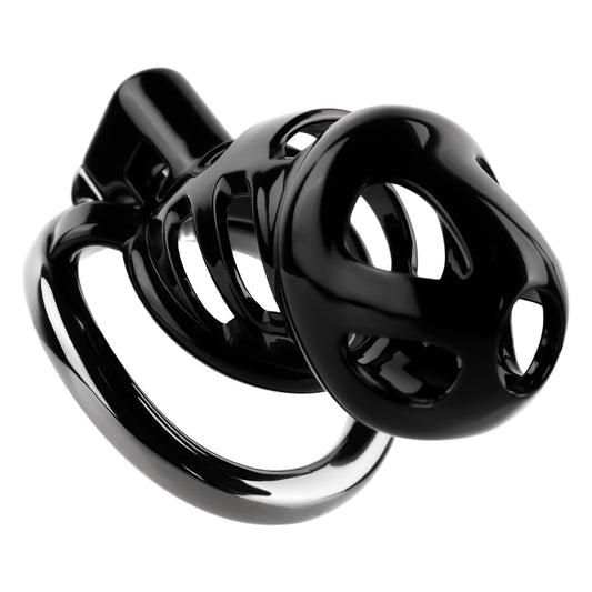 ABS & Aluminum Alloy Chastity Cage - Large Size