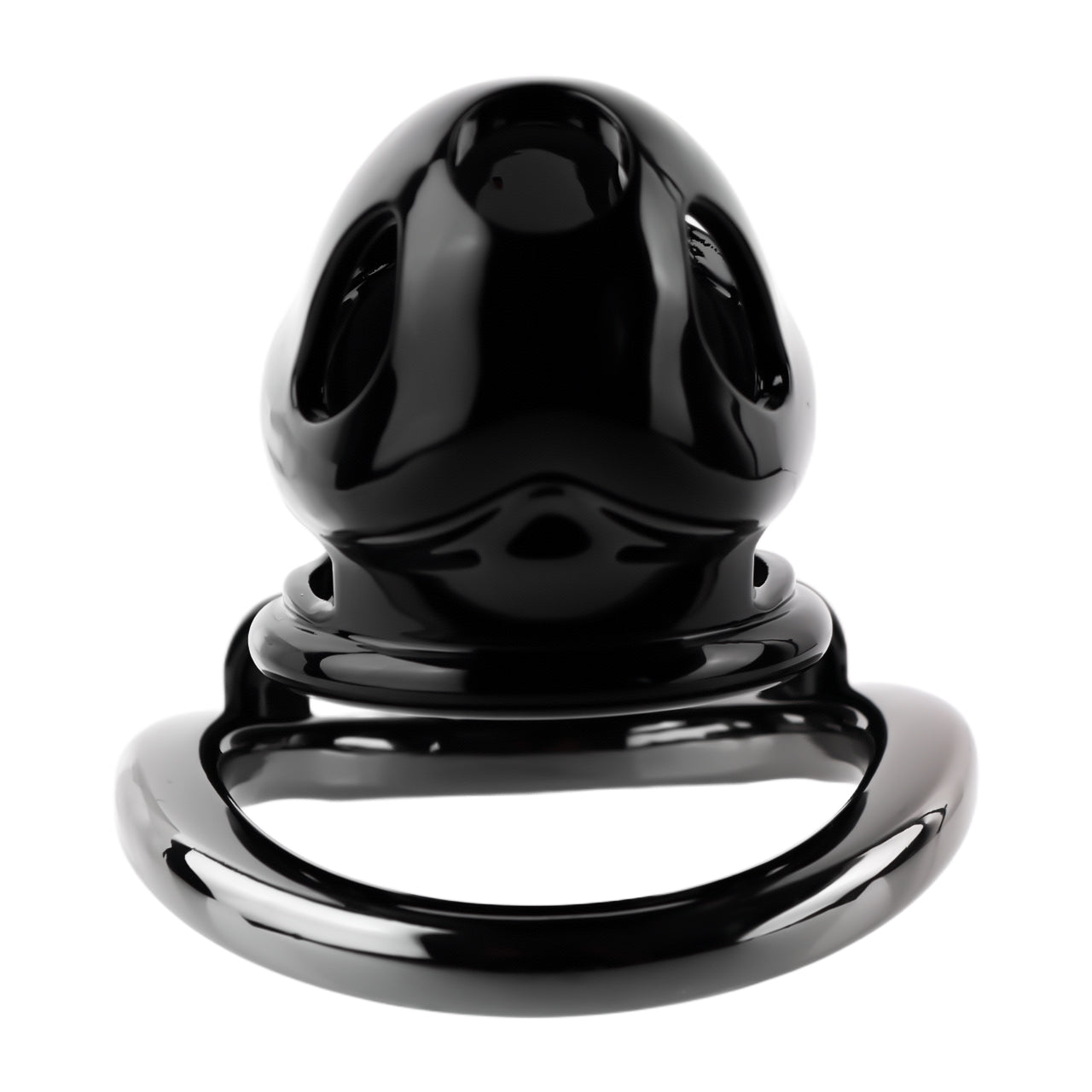ABS & Aluminum Alloy Chastity Cage - Medium Size