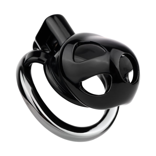 ABS & Aluminum Alloy Chastity Cage - Small Size