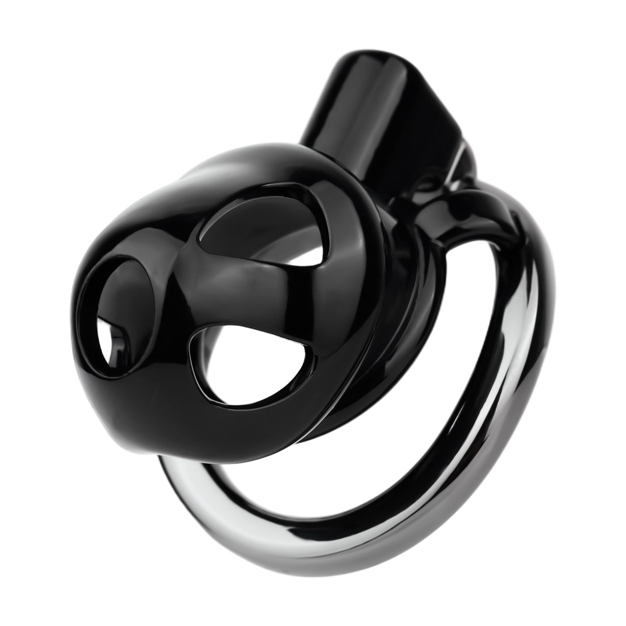 ABS & Aluminum Alloy Chastity Cage - Small Size