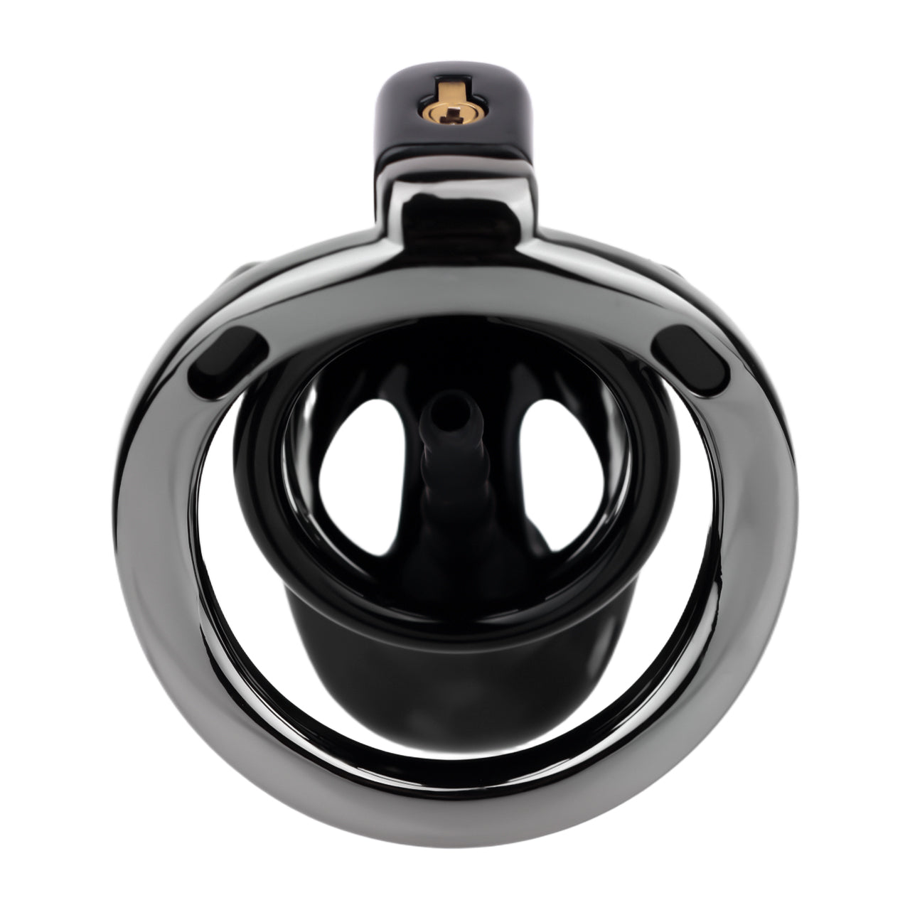ABS & Aluminum Alloy Chastity Cage - Large Size