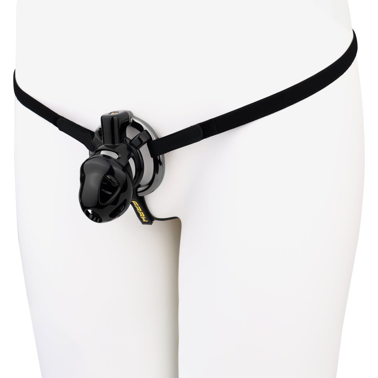 ABS & Aluminum Alloy Chastity Cage - Medium Size
