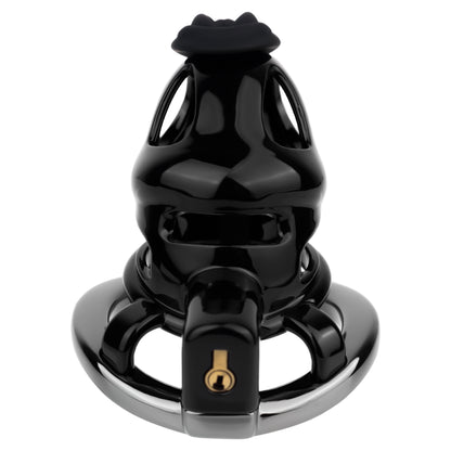 ABS & Aluminum Alloy Chastity Cage - Medium Size