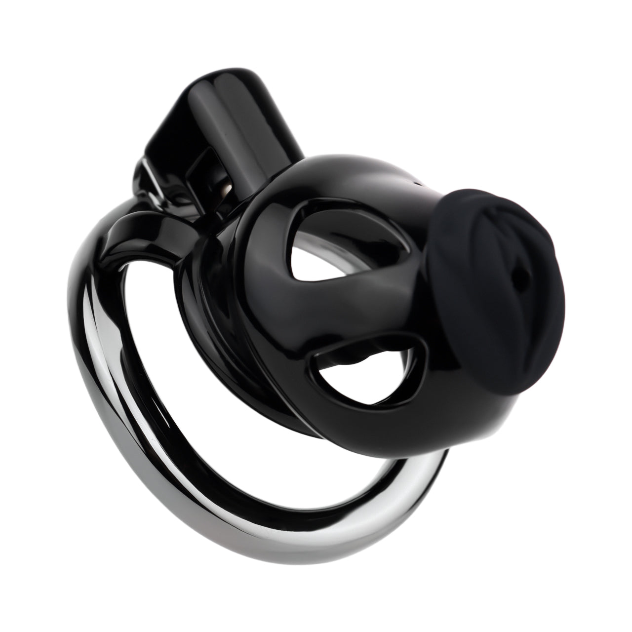 ABS & Aluminum Alloy Chastity Cage - Small Size