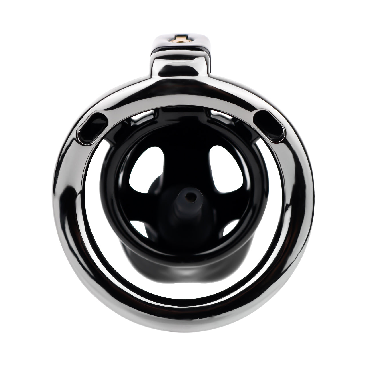 ABS & Aluminum Alloy Chastity Cage - Small Size