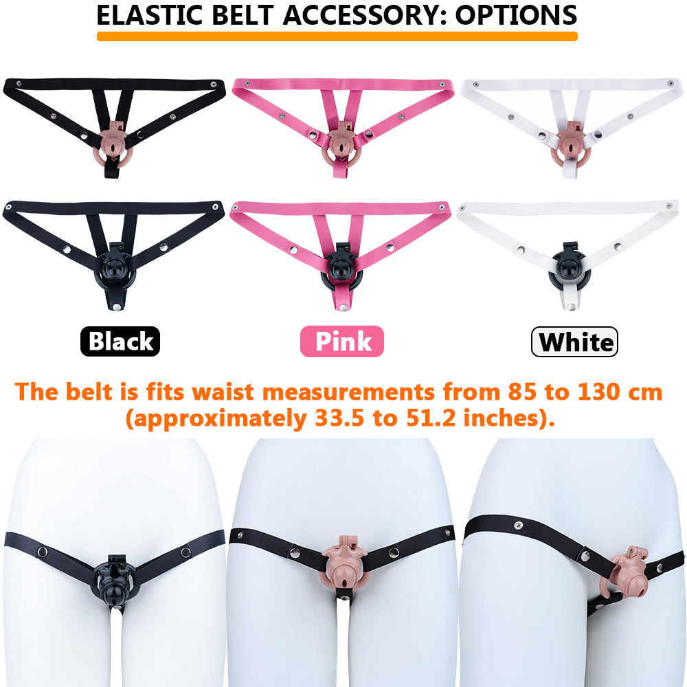 ABS Resin Realistic Dick Chastity Cage – Inverted Type AS036