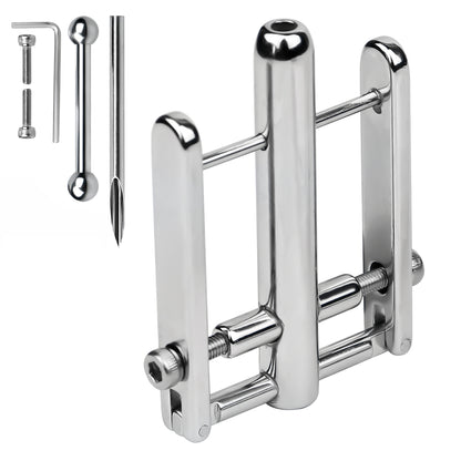 Adjustable Stainless Steel PA Lock – Urethral Plug & Piercing Keeper