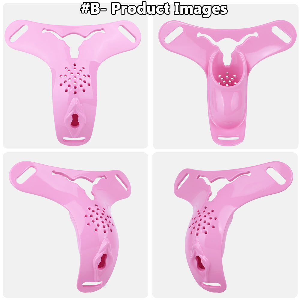 ABS Resin Wearable Chastity Plate | AS751