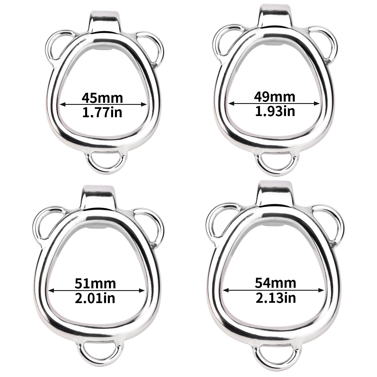 Base Rings for FRRK Chastity Cages Only