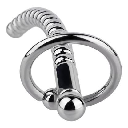 Curved Steel Prince Albert Wand