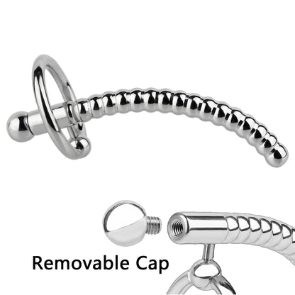 Curved Steel Prince Albert Wand