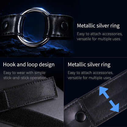 Three-Way Electric Shock Portable Leather Harness | DV9041