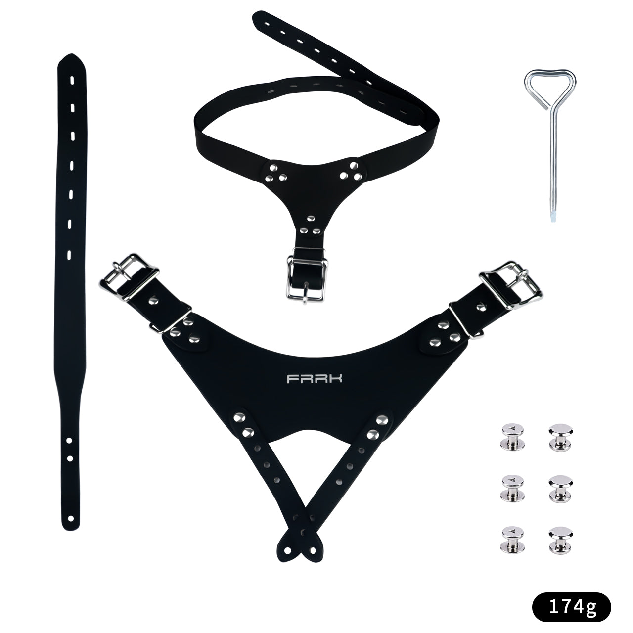 FRRK Leather Chastity Support Strap
