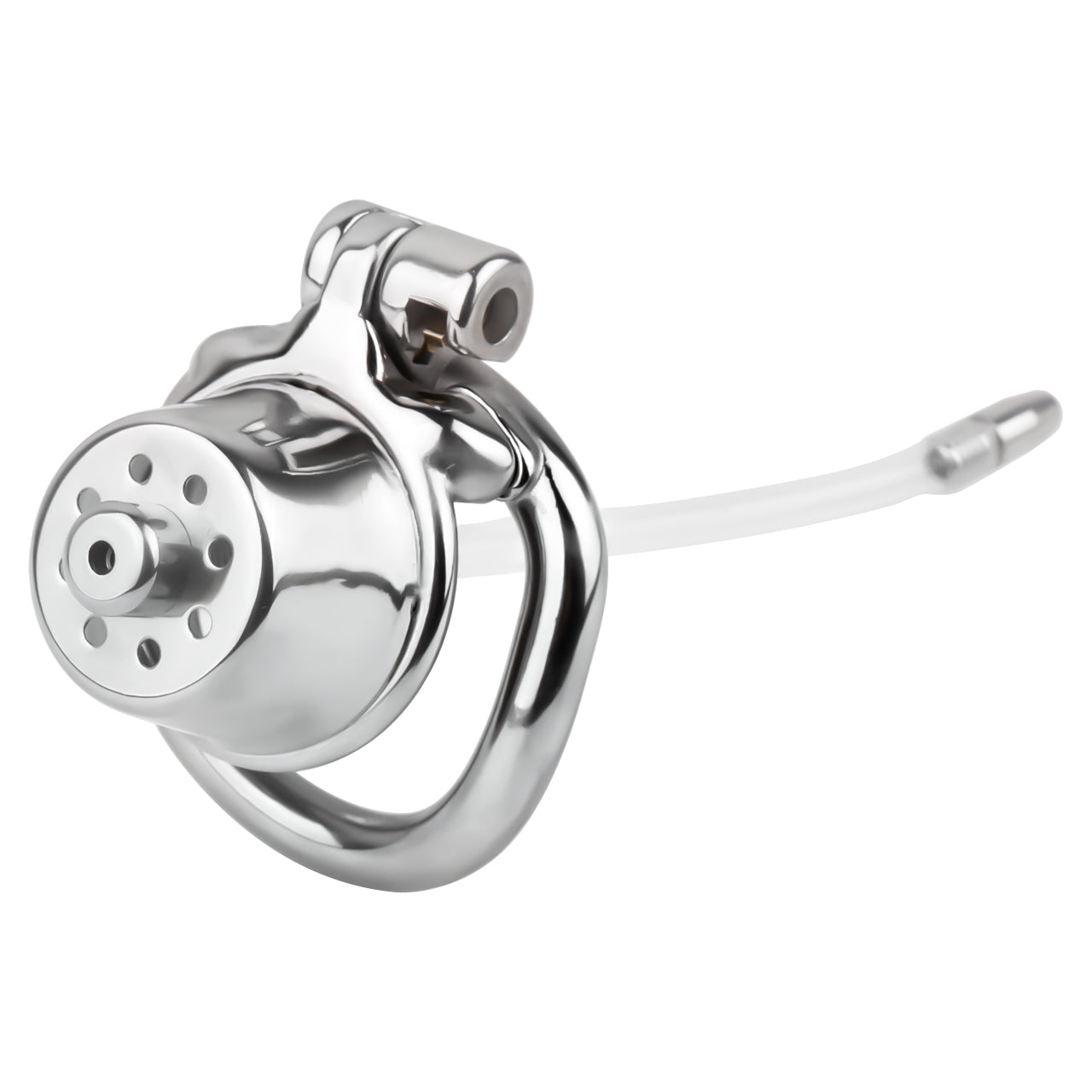 Flat Honeycomb Full Close Chastity Cage