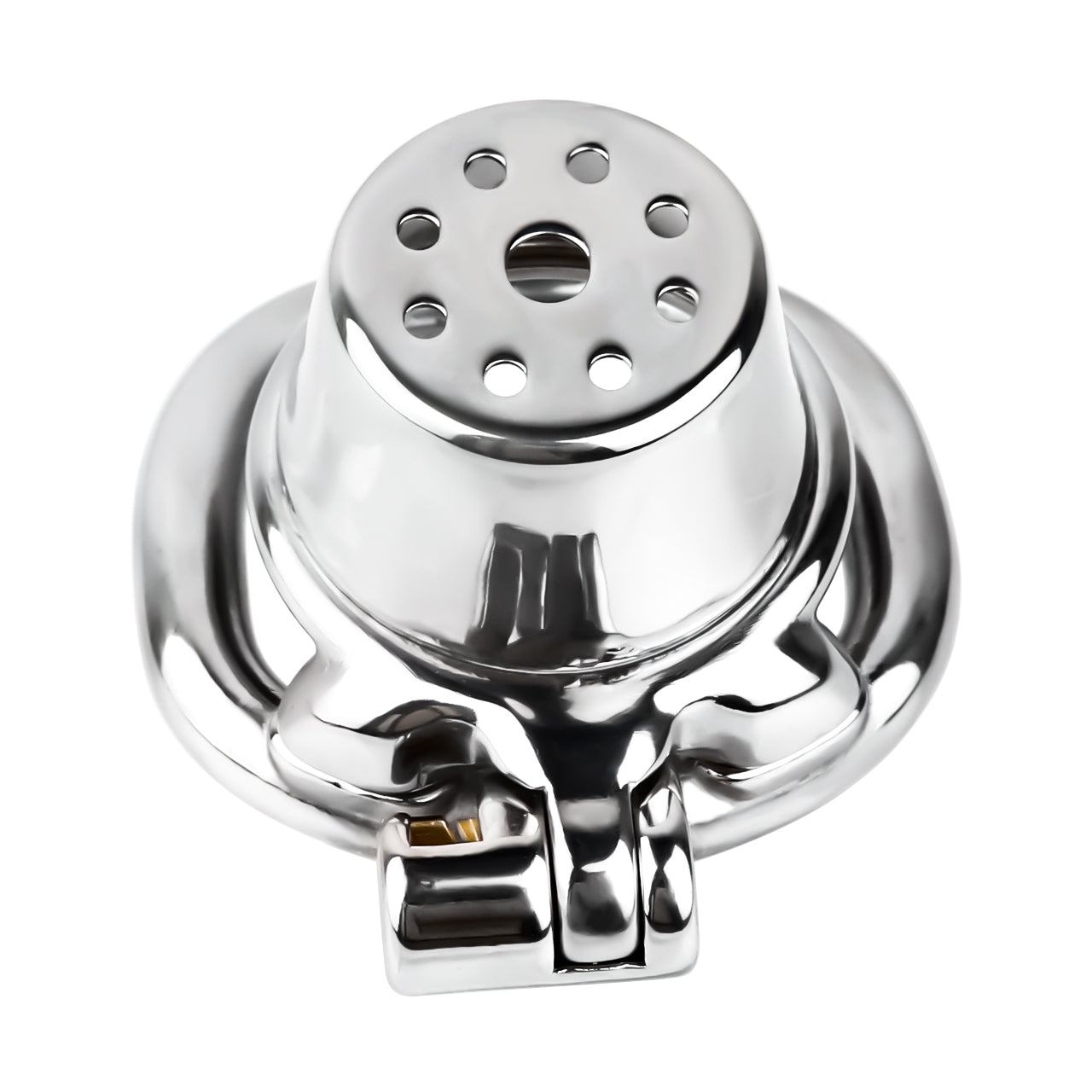 Flat Honeycomb Full Close Chastity Cage