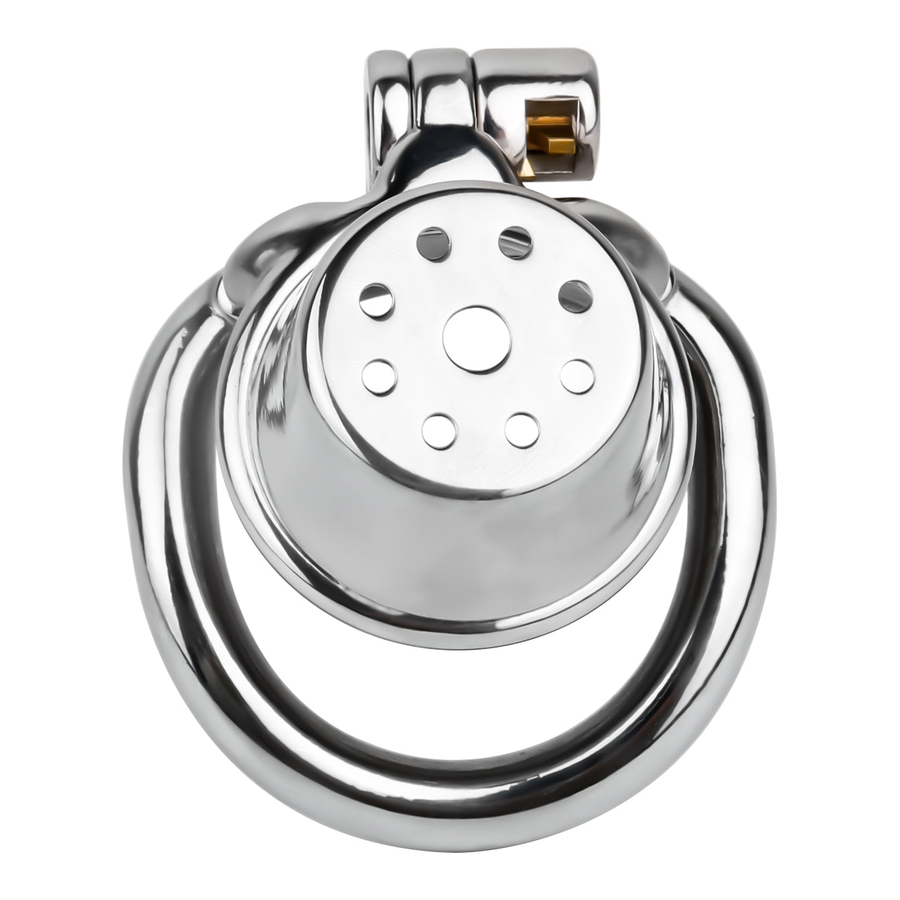 Flat Honeycomb Full Close Chastity Cage