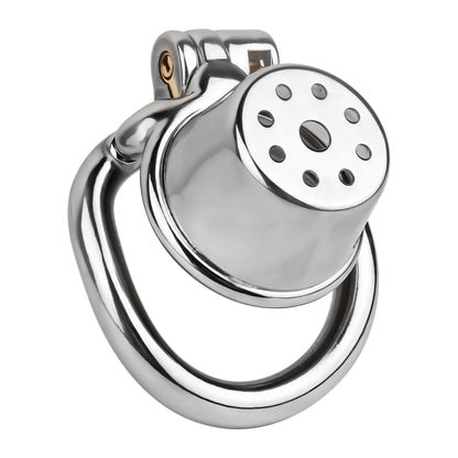 Flat Honeycomb Full Close Chastity Cage
