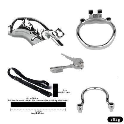 Heavy-Duty Chastity Cage
