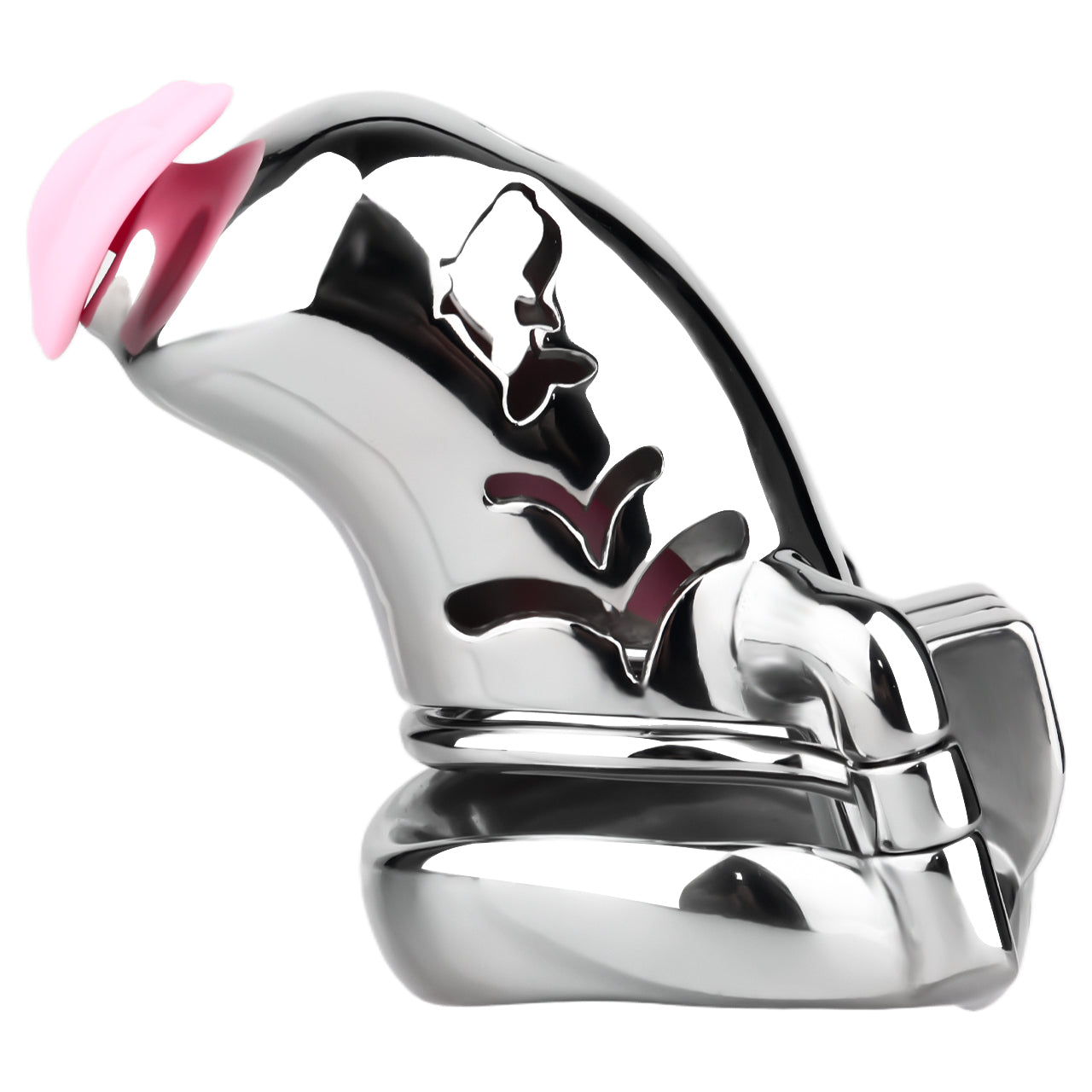Heavy-Duty Chastity Cage with Silicone Catheter