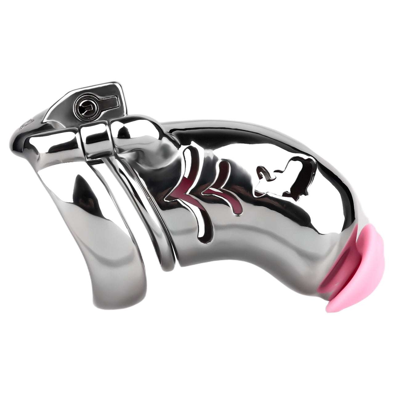 Heavy-Duty Chastity Cage with Silicone Catheter