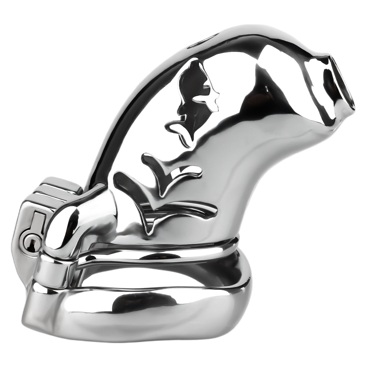 Heavy-Duty Chastity Cage with Silicone Catheter