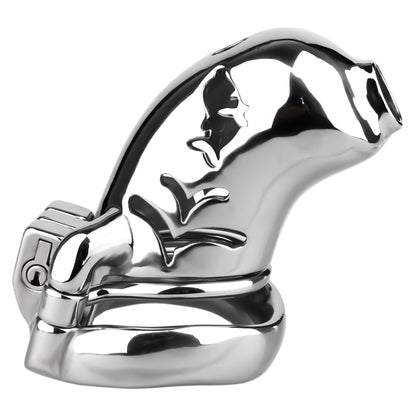 Heavy-Duty Chastity Cage with Silicone Catheter