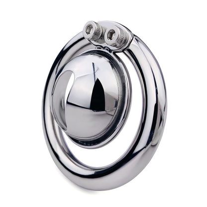 Hemisphere Male Chastity Cage with Urination Hole - Keyless Lock Versions | F3169