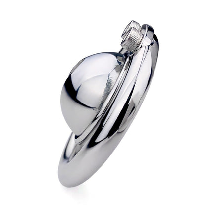 Hemisphere Male Chastity Cage with Urination Hole - Keyless Lock Versions | F3169