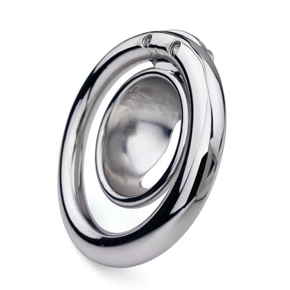 Hemisphere Male Chastity Cage with Urination Hole - Keyless Lock Versions | F3169