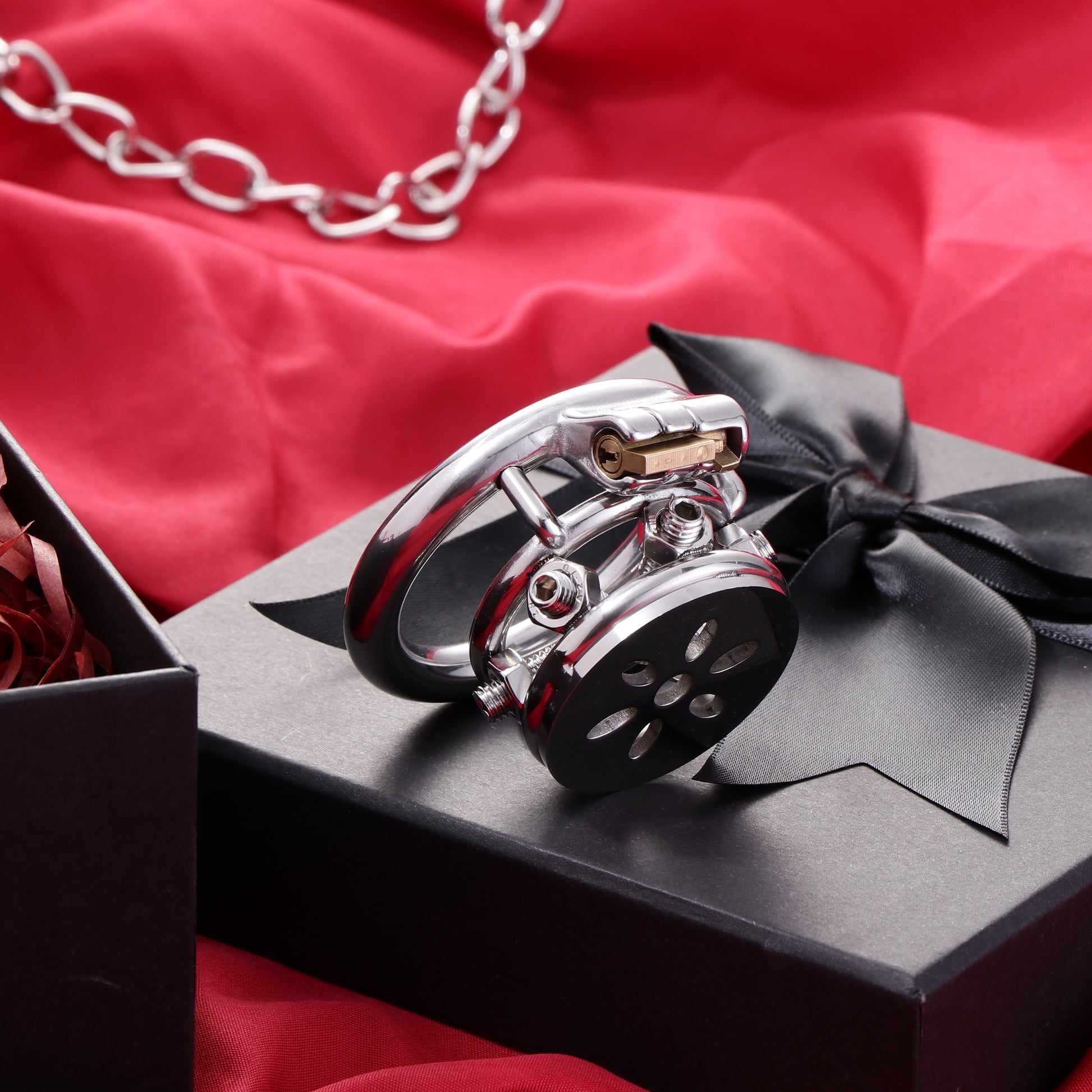 Spiked Flat Chastity Cage, F3134 - FRRK