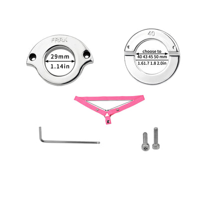Lockable Metal Cock Ring